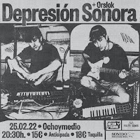 Concierto de Depresión Sonora y Orslok en OchoyMedio