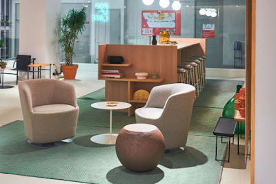 Móveis com o conceito redondo ou circulares tem ganhado cada vez mais destaque entre os decoradores de espaços.