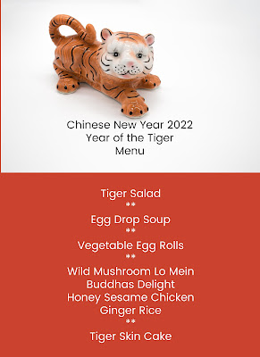 Chinese New Year Menu