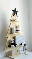 Ideas de decoración en madera para Navidad