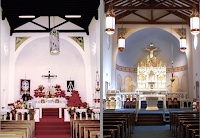 Before and After: Holy Cross Catholic Church in East Bernard, Texas