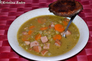 Pea soup