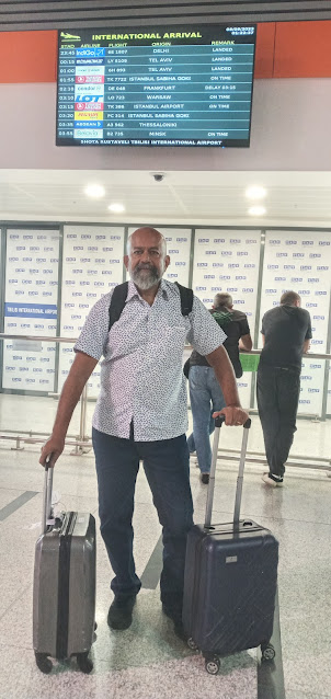 Friday (8/9/2023):- Arrival at Shota Rustaveli Tbilisi International Airport in Georgia at 0045 hrs.