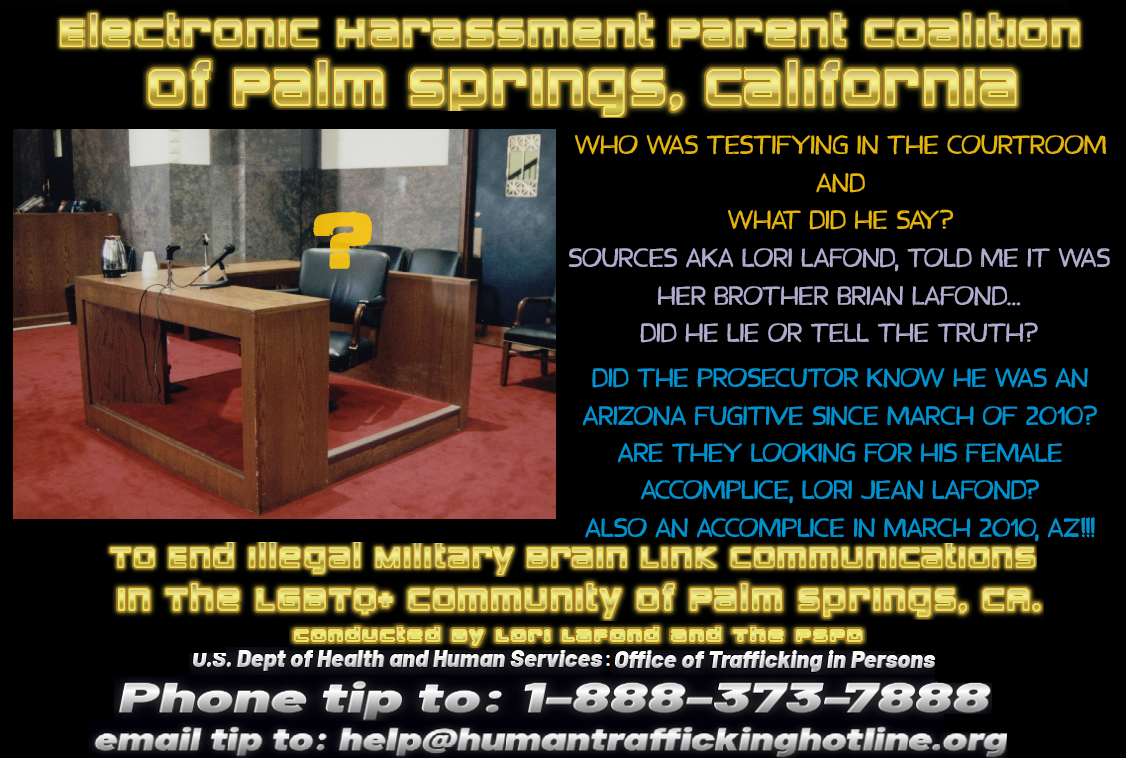 Electronic Harassment Parent Coalition of Palm Springs, California