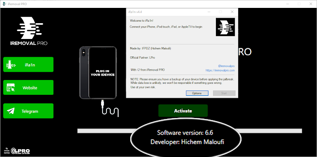 iRemoval Pro v6.6 & iRa1n v4.4 Latest Version