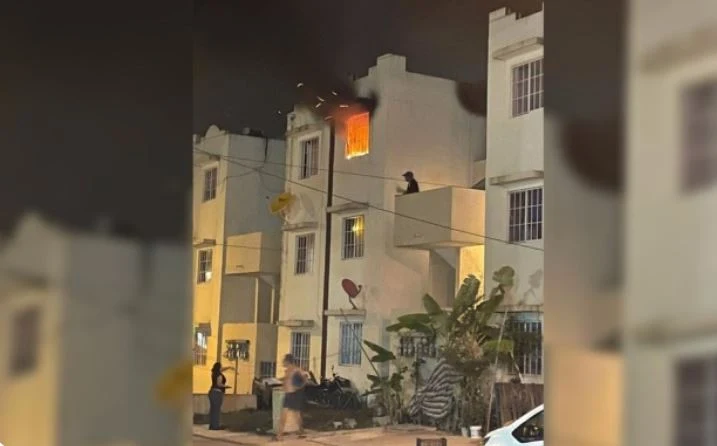 In Mexico, residents rescued from a fire… ghost