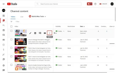 how to delete youtube video from your channel