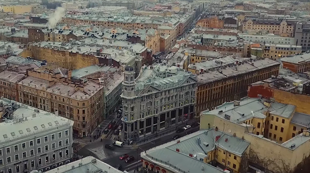 Башня на «5 углах» – еще одно необыкновенное строение в Санкт-Петербурге.