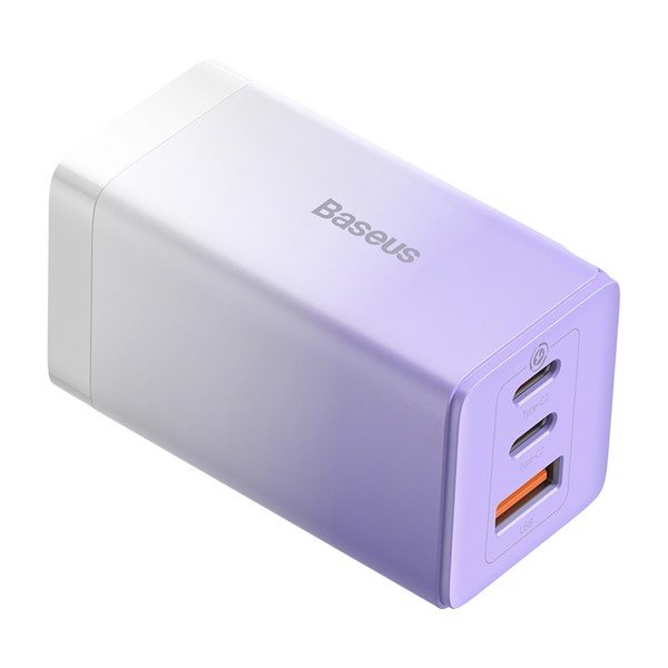 Bộ Sạc Nhanh Baseus GaN3 Pro Quick Charger 65W (Type Cx2 + USB , PD3.0/ PPS/ QC4.0/ SCP/ FCP Multi Quick Charge Protocol, New Upgrade Technology) 