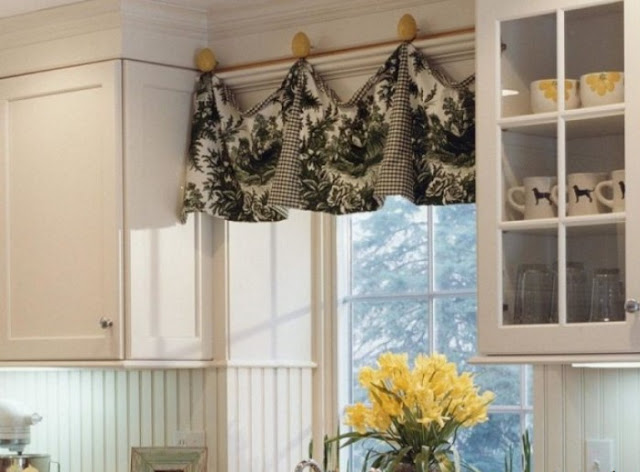curtain design for kitchen window