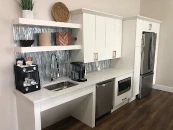 Kitchenette in clubhouse