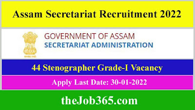 Assam-Secretariat-Recruitment-2022