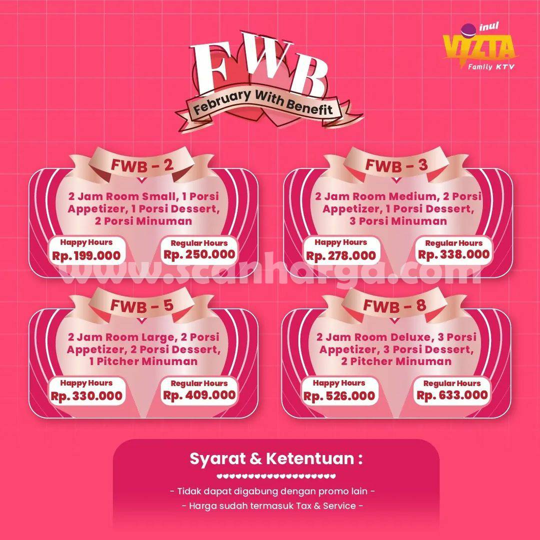 INUL VIZTA Promo FWB Karaoke (February with Benefit)