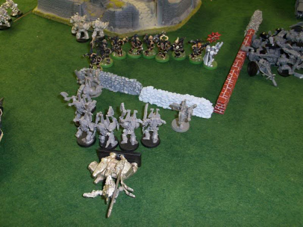 Warhammer 40k Orks vs Chaos Marines battle report