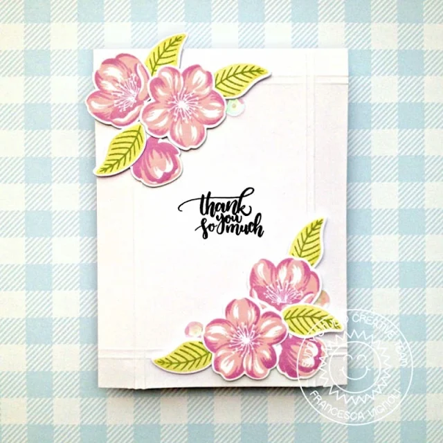 Sunny Studio Stamps: Cherry Blossoms Card by Franci Vignoli