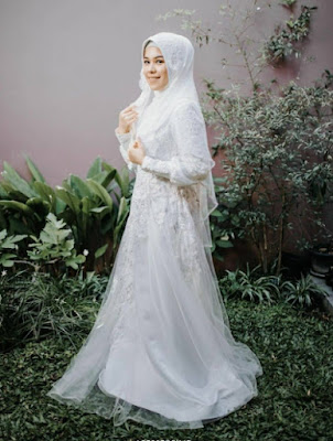 Wedding dress muslimah syar'i