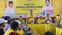 Golkar Bandarlampung Sambut Hangat Bacagub Hanan bersama Pengurus DPP