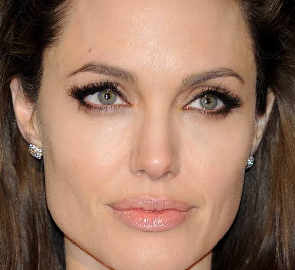Angelina Jolie's eyes is one out of the most beautiful eyes in the world.