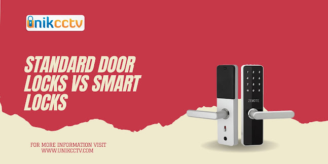 standard door locks vs smart locks