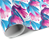 Flower design wrapping paper