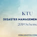 KTU Disaster Management Notes | 2019 Scheme S5 MCN 301