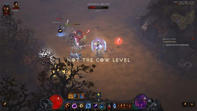 Niveau de la vache immortelle de Diablo : niveau bonus secret ?