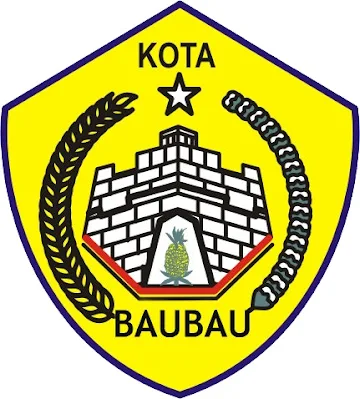 Logo / Lambang Kabupaten Baubau - Latar (Background) Putih & Transparent (PNG)