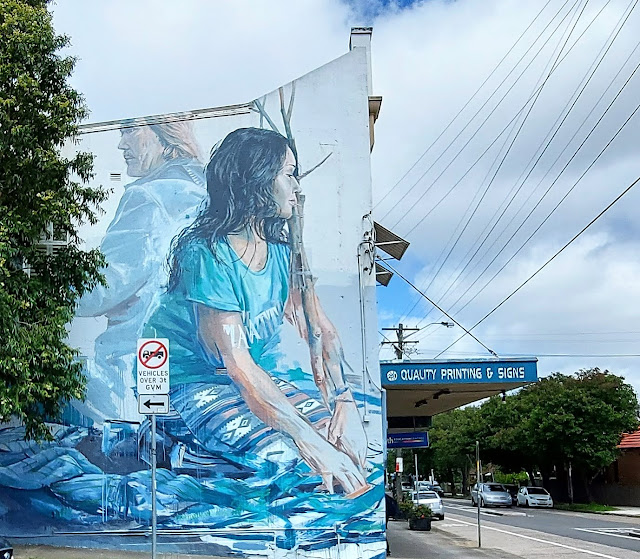 Marrickville Street Art | 'The Island' by Fintan Magee