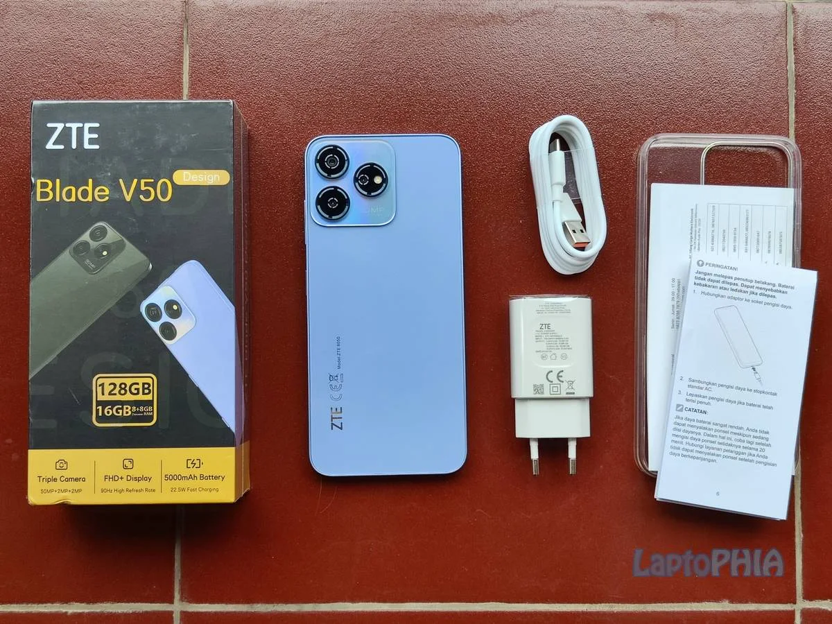 Paket Pembelian ZTE Blade V50 Design