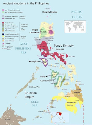 Pre-Colonial Philippines Map