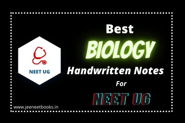 [ PDF ] Download Best Biology Topper's Notes for NEET | PDF Free Download