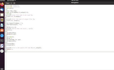 Encrypt/Decrypt a file using any Ciphers in C program in Linux & Project |