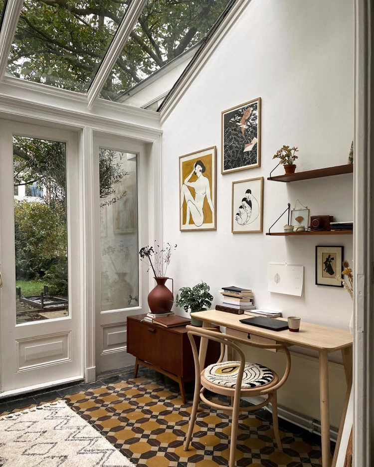 A Beautiful Light-Filled Sunroom in Holland