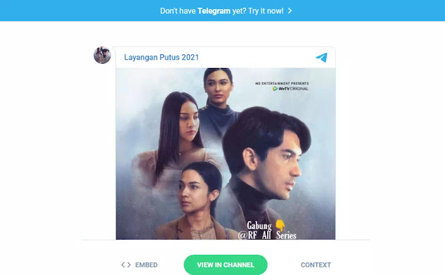 Cara Nonton Film Layangan Putus di Telegram-2