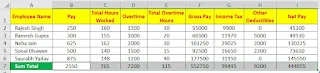 How to Crate Payroll in Excel Step by Step in Hindi