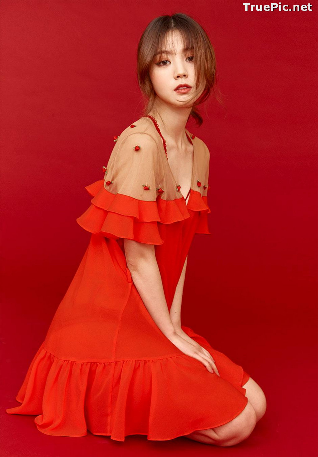 Image Korean Model - Lee Chae Eun - Xmas Lingerie Set - TruePic.net (48 pictures) - Picture-20