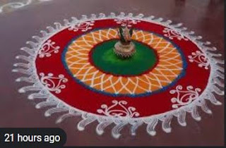 Diwali rangoli designs easy