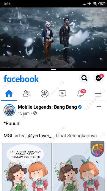 menonton youtube sambil membuka aplikasi lain