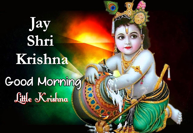 Good Morning Lord Little Krishna