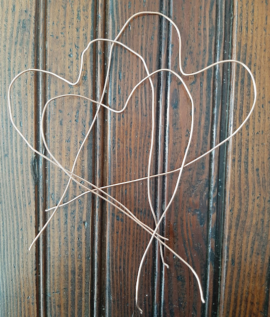 16 guage wire heart