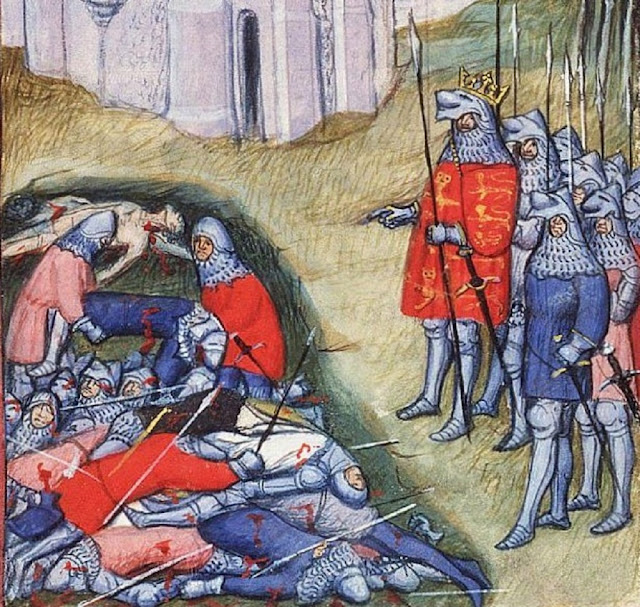 Эдуард Черный Принц в битве при Креси