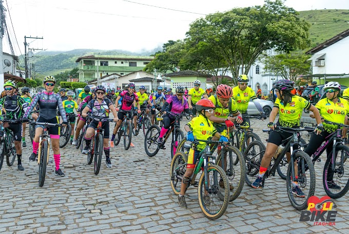 Passeio ciclístico da Policlínica reúne famílias, jovens e adultos amantes das pedaladas