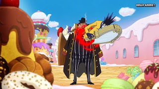 ワンピースアニメ WCI編 831話 | ONE PIECE ホールケーキアイランド編