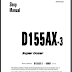 Shop Manual D155AX-3 Super Dozer Komatsu