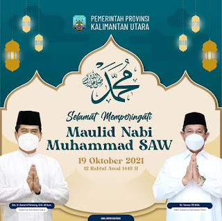 Selamat Memperingati Maulid Nabi Muhammad SAW 1443H