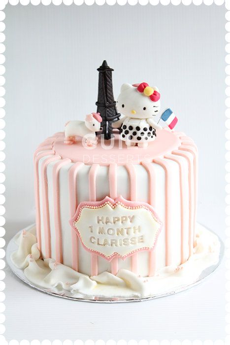 pictures of hello kitty cake