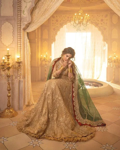 Sonya Hussayn radiates Ethereal Beauty in Asifa Nabeel Wedding campaign