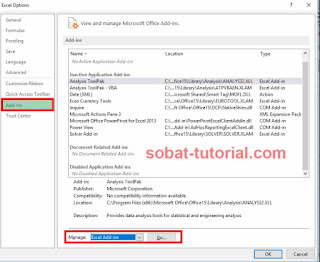 Cara Memunculkan Data Analysis di Excel