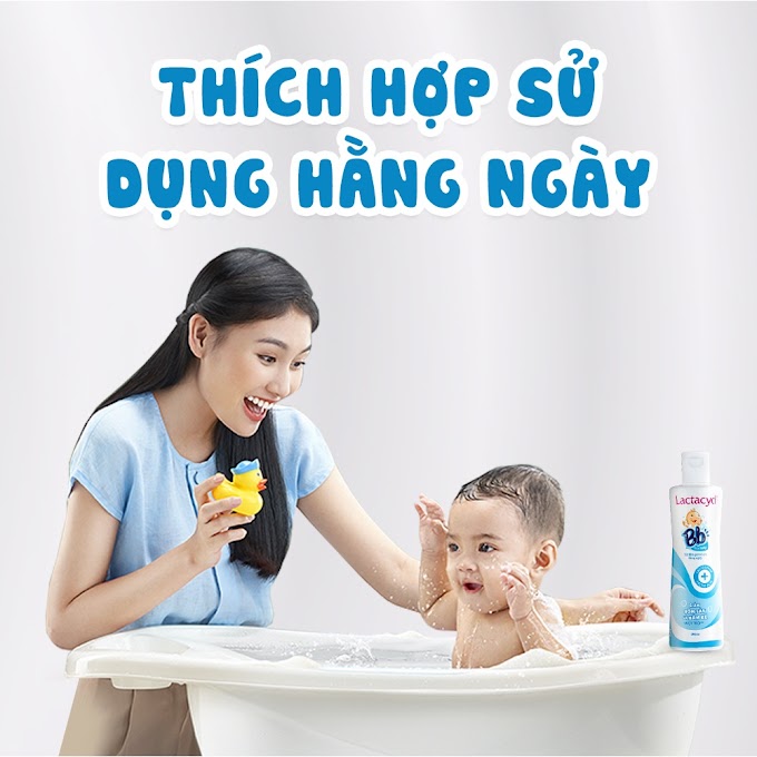 Mall Shop [ sanofi_consumer_healthcare ] Bộ 2 chai Sữa Tắm Gội Trẻ Em Lactacyd Bb Giảm Rôm Sảy và Hăm Kẽ 250ml + 1 Dung Dịch Vệ Sinh Lactacyd Odor Fresh 250ml