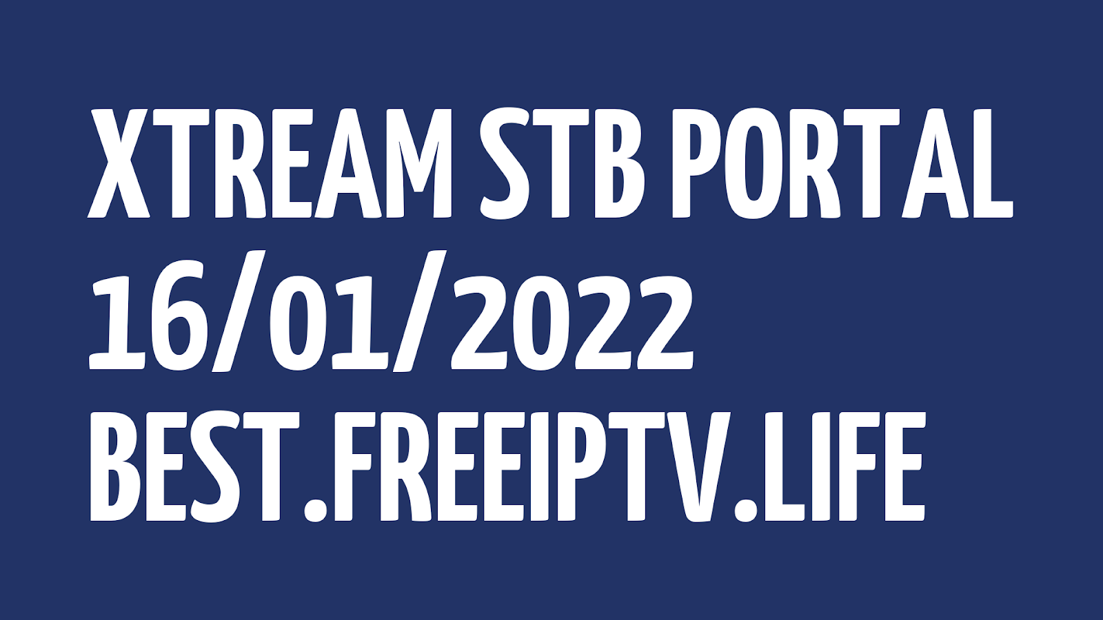 +300 XTREAM CODES IPTV STB EMU STALKER PORTAL MAC 16/01/2022